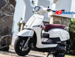 Saluto 125: Skutik Klasik Modern dengan Sentuhan Elegan